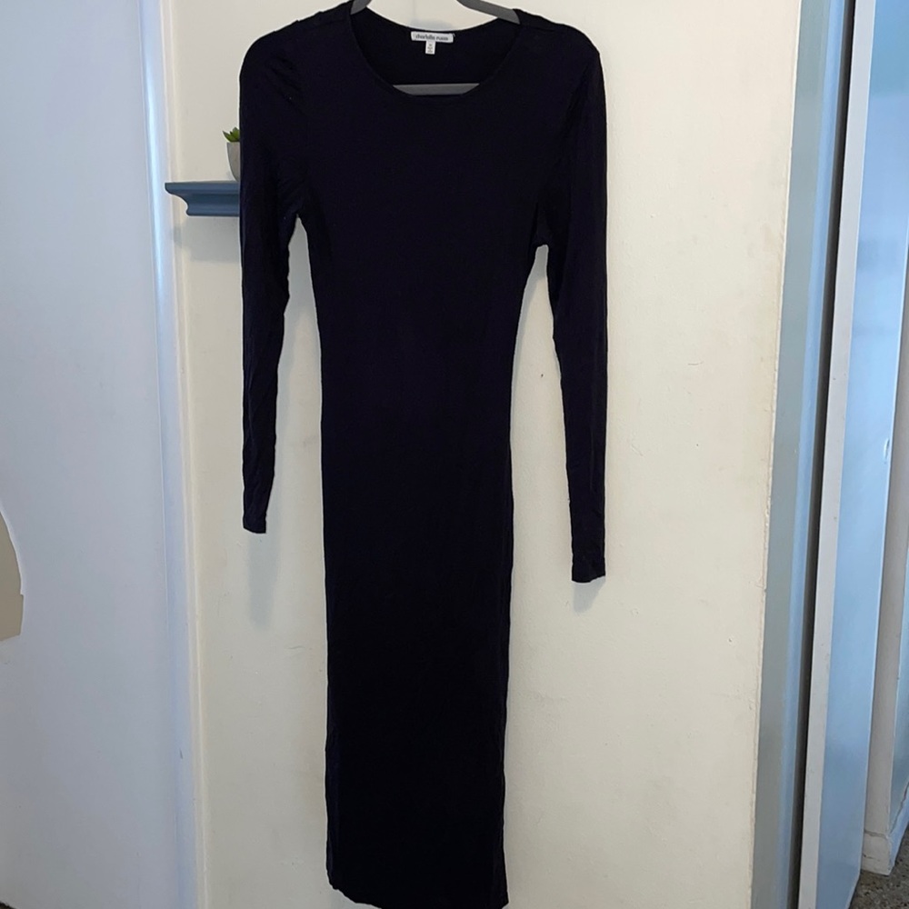 Long Cody con black dress cotton